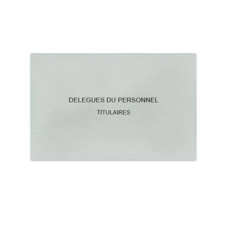 Délégués du Personnel Gris