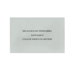 Délégués du Personnel Gris