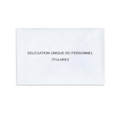 Délégation Unique du Personnel Blanc