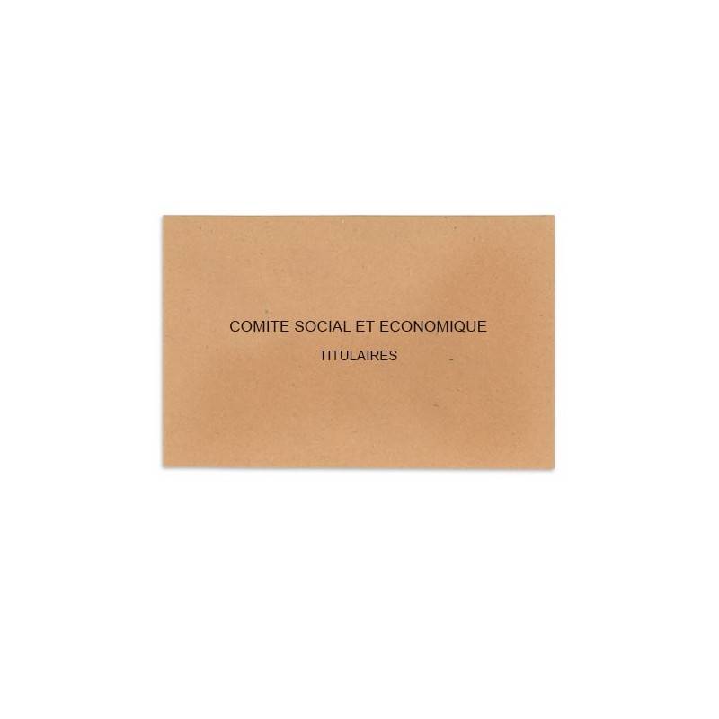 Comité Social et Economique bulle
