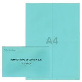 Kit élection Comité Social et Economique bleu clair