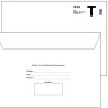 Enveloppe Retour Lettre T 162x229 mm + émargement à compléter "COMITE SOCIAL ET ECONOMIQUE"