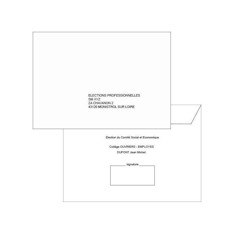 Retour personnalisé avec émargement - REP Retour personnalisé avec émargement - REP