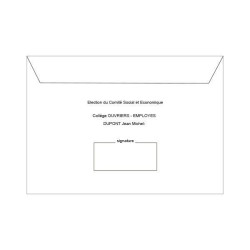 Retour personnalisé avec émargement - REP