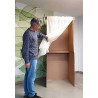 Isoloir de vote carton