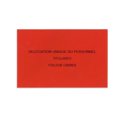 Délégation Unique du Personnel Rouge