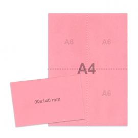 Kit élections Rose Vif (50 env + 50 feuilles A4)