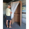 Isoloir de vote carton