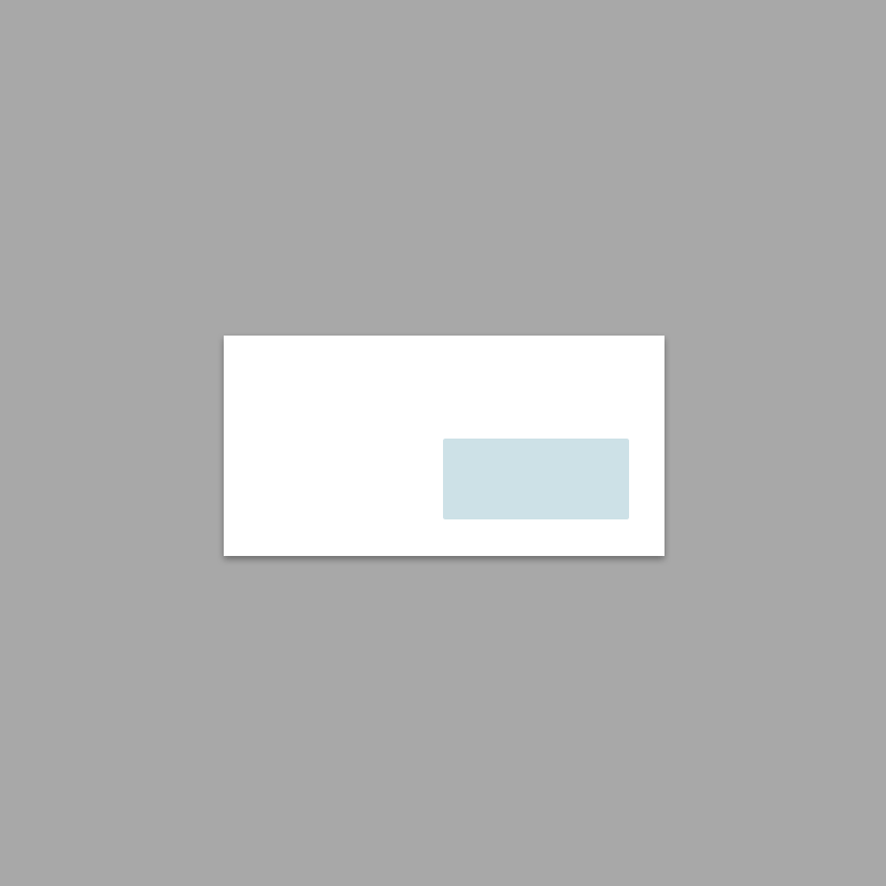 Enveloppe standard 110x220 DL Enveloppe standard 110x220 DL