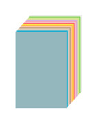 Feuilles de papier couleur A4
