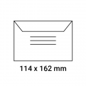 Enveloppes d'identification pré-imprimées 114x162