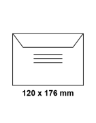 Enveloppes d'identification pré-imprimées 120x176