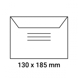 Enveloppes d'identification pré-imprimées 130x185