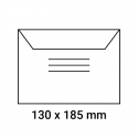 Enveloppes d'identification pré-imprimées 130x185