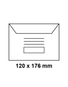 Enveloppes d'émargement pré-imprimées 120x176