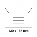 Enveloppes d'émargement pré-imprimées 130x185