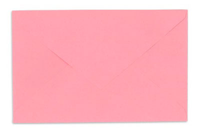 enveloppe rose vif
