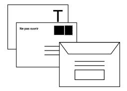 Enveloppes de retour + émargement